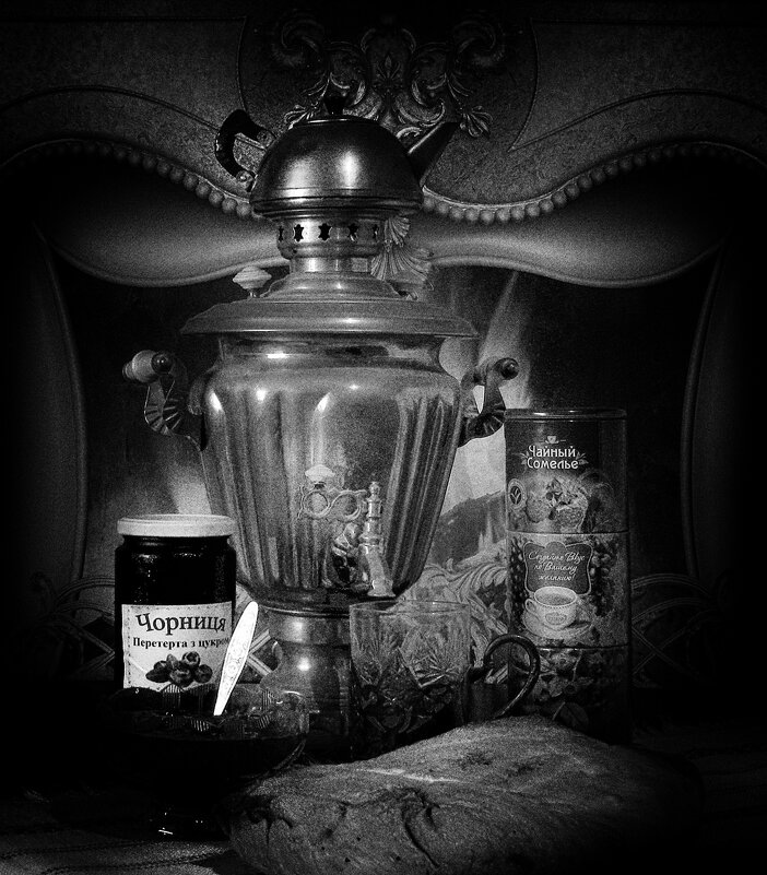 ЧБ натюрморт - Роман Савоцкий