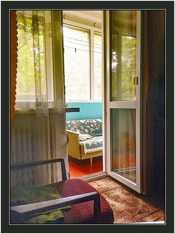 Вид на лоджию - Владимир Кроливец