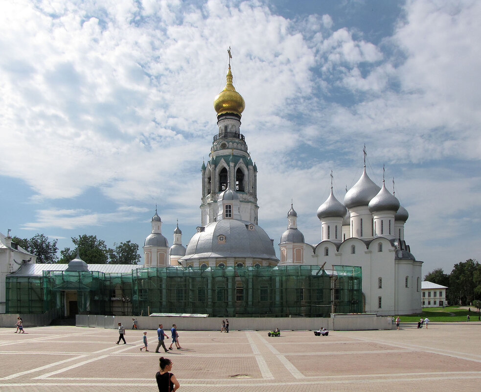 Воскресенский собор и Софийский собор с колокольней - Александр Ильчевский 