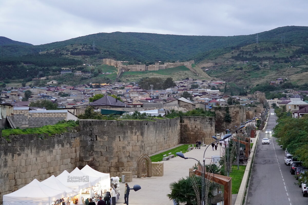 Дербент, вид на цитадель - Сергей Беляев