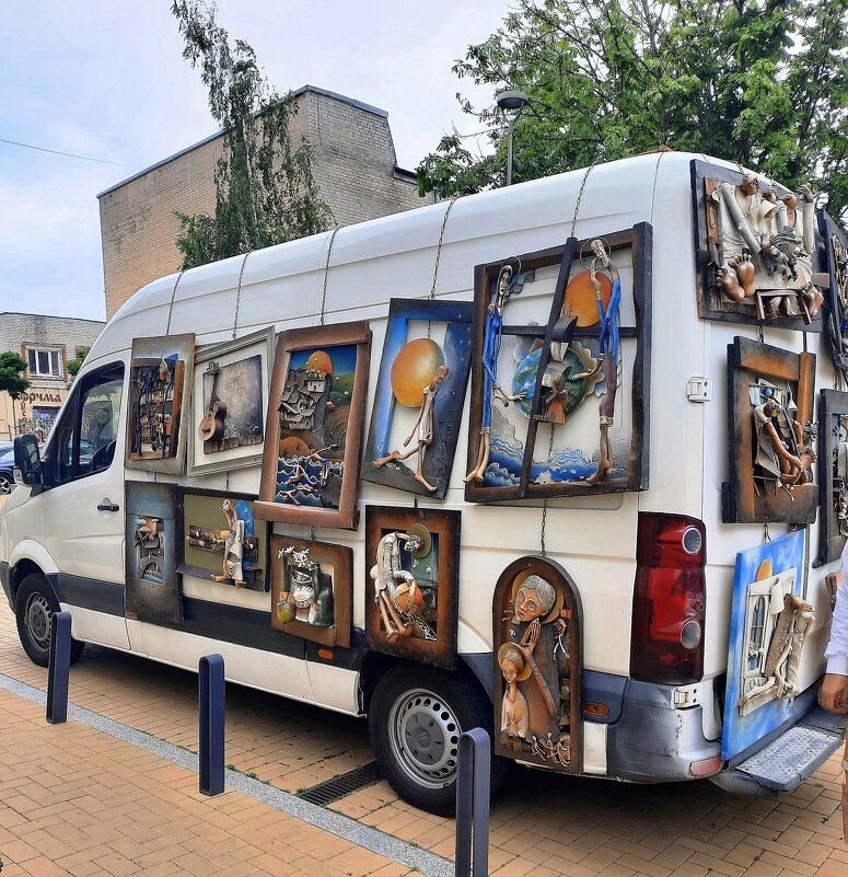 искусство на колесах - Ольга 