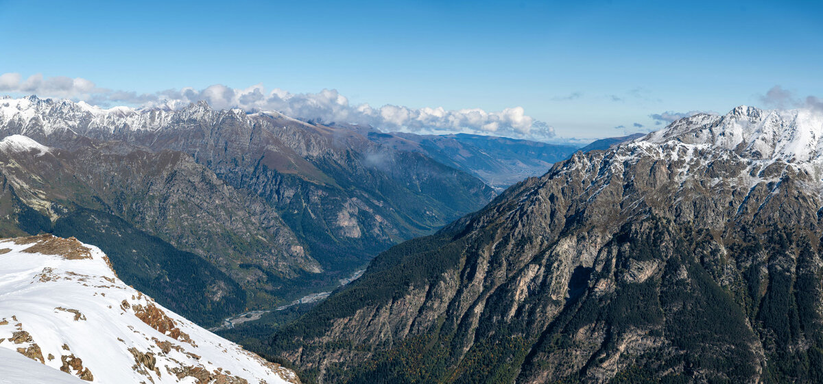 Кавказский хребет. Домбай. - Дина Евсеева
