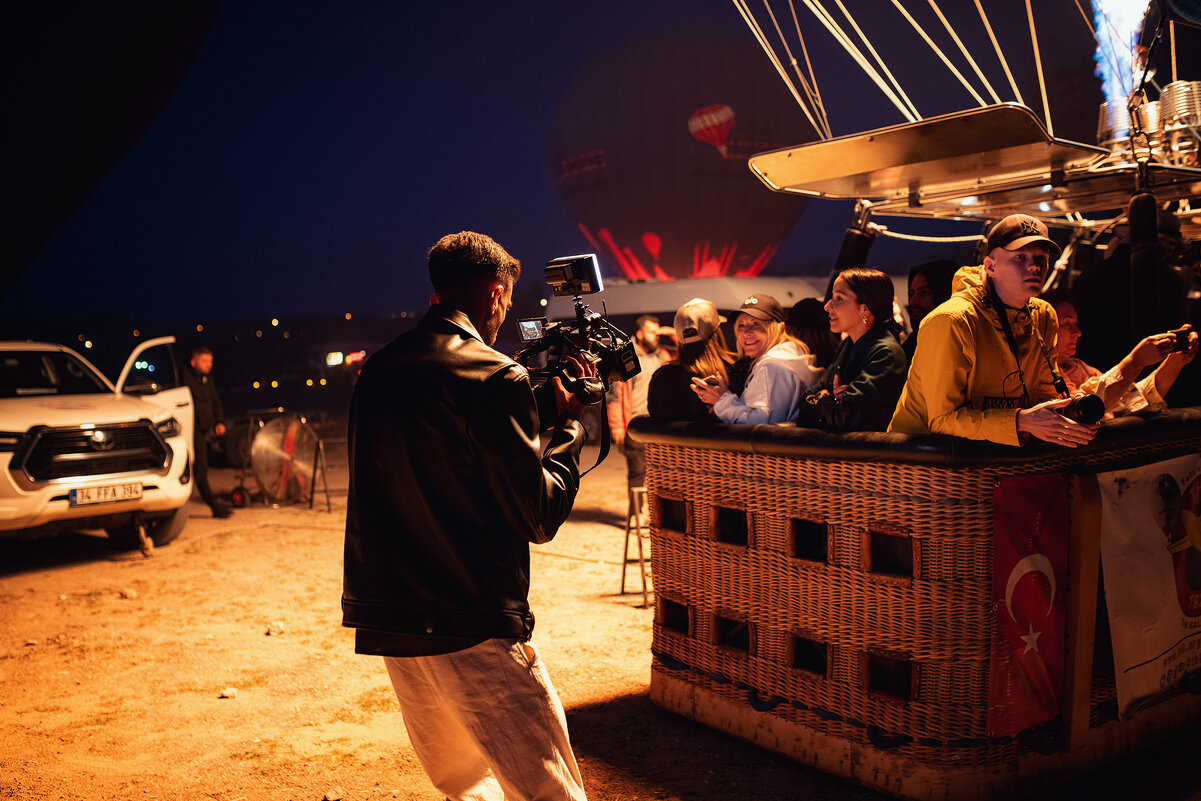 Полёт на шарах - Лилия .