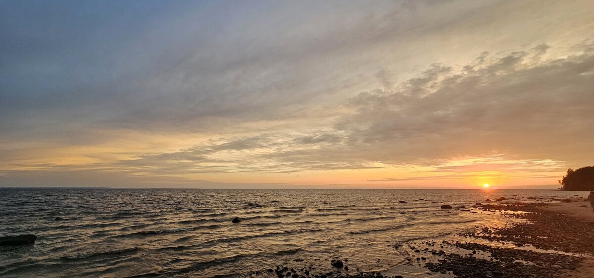 Озеро Онего. Закат. - Михаил Свиденцов