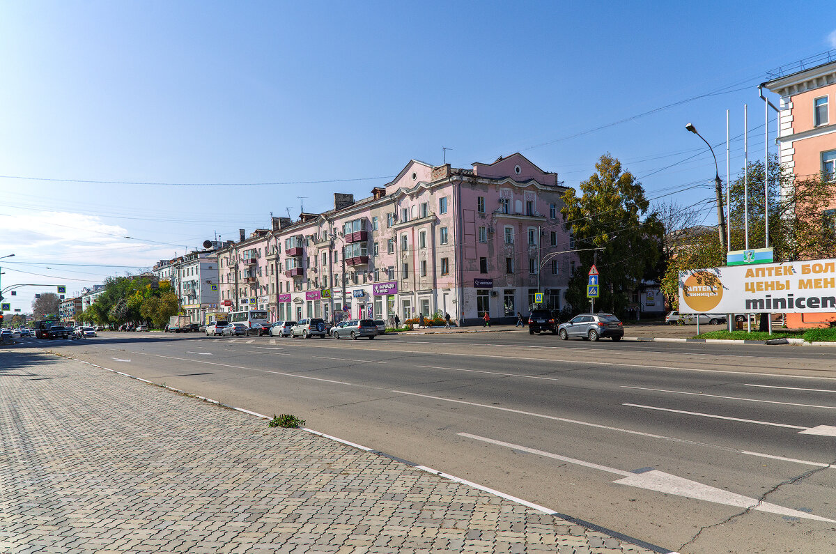 Проспект Ленина,г.Комсомольск-на-Амуре - Виктор Иванович Чернюк