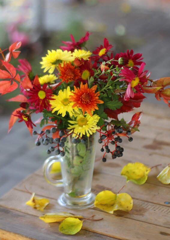 Букет осенний - Оксана Новик 