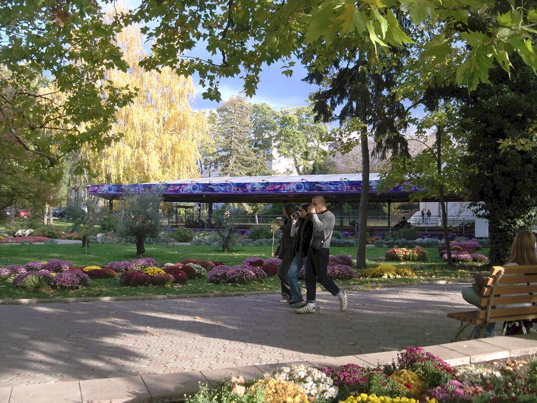 Осень в парке  Гагарина - Валентин Семчишин