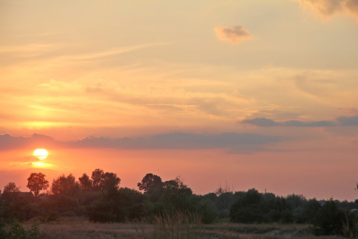 Небо на закате. - Сергей Рожков