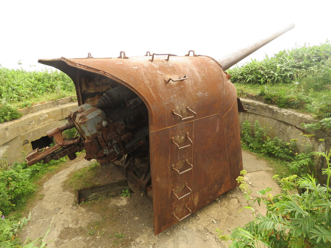 Японская пушка времен ВОВ. - ИРЭН@ .