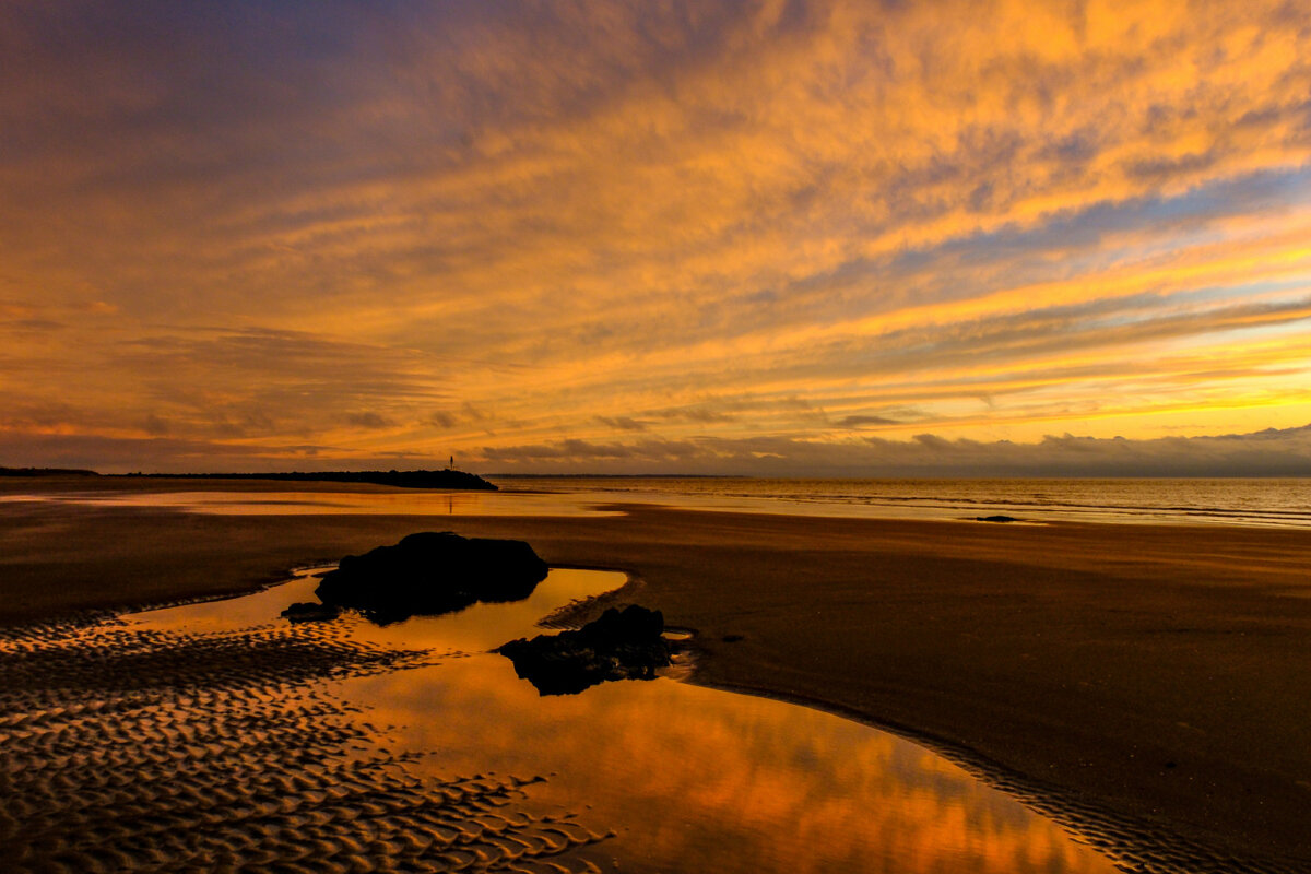 Закат на берегу Атлантического океана - Георгий А