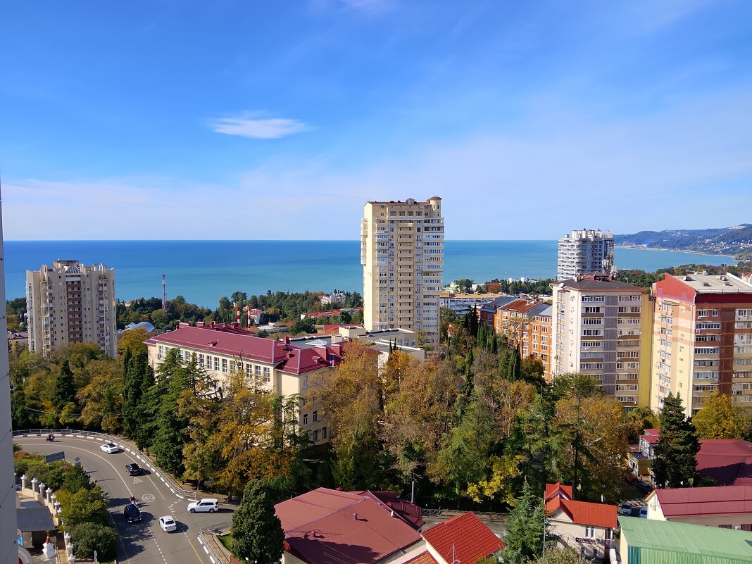 Панорама Сочи с Виноградной горки - Tata Wolf