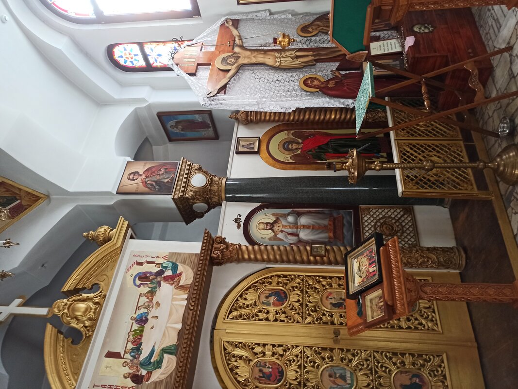 Храм во имя святого Александра Невского. Утес. Крым. - Галина 