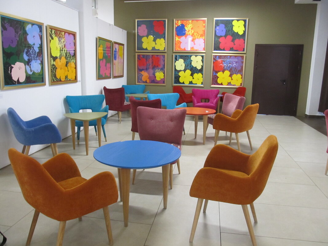 в музее кафе - Елена Шаламова