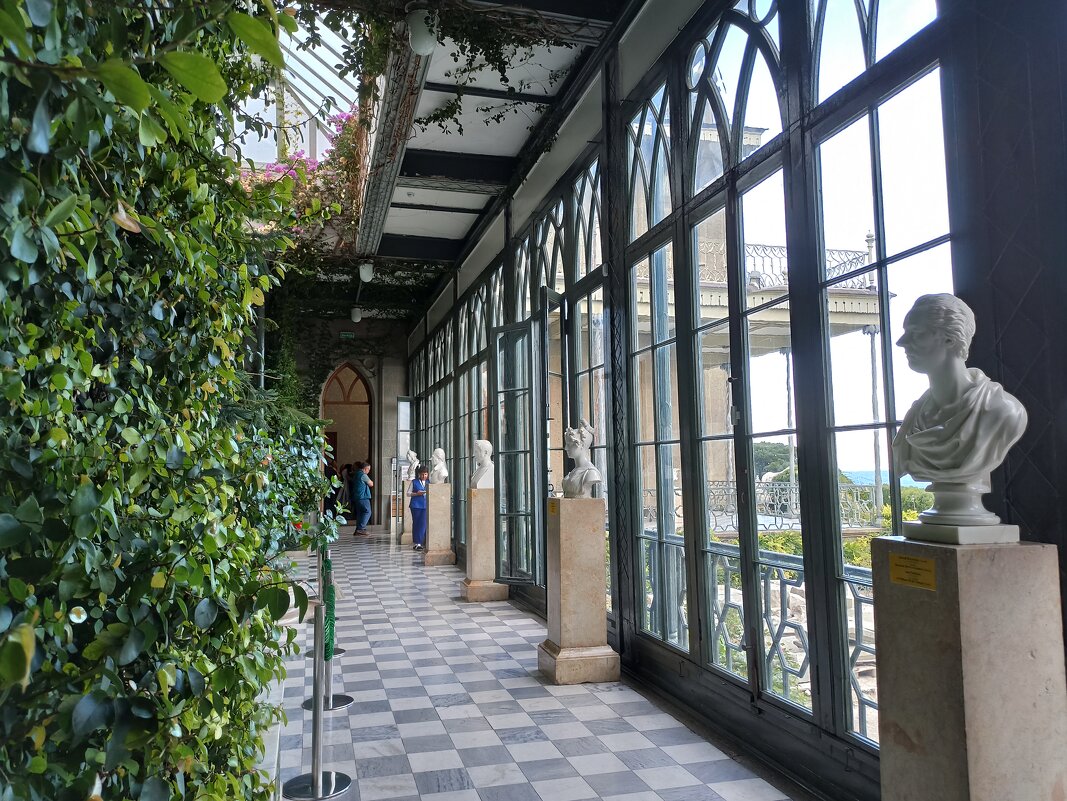 Зимний сад Воронцовского двореца. Крым. - Галина Зимний сад Воронцовского двореца. Крым. - Галина