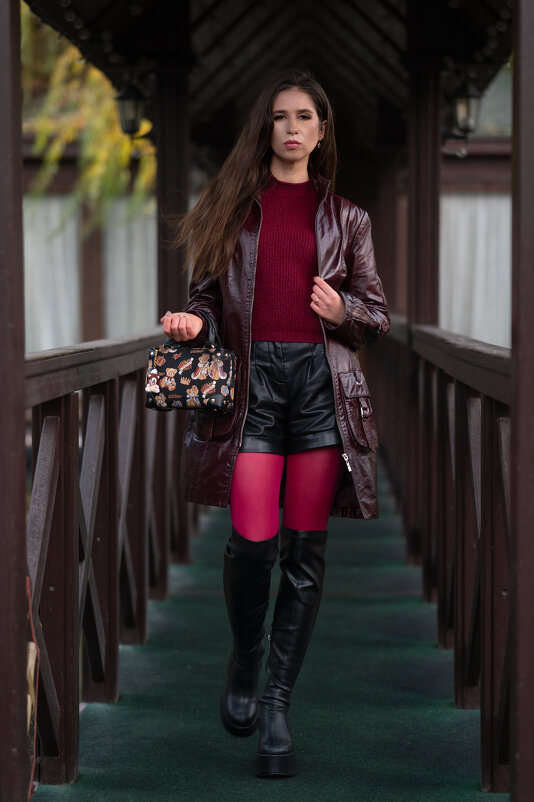 Модное дефиле от красавицы Марии в элегантном образе - Viktoria Anufrieva