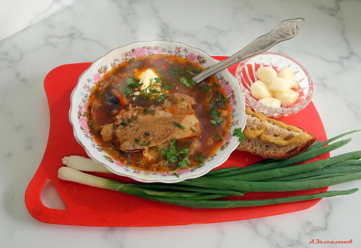 Горячего борща хлебнуть в промозглый день ноябрьский! :-) - Андрей Заломленков