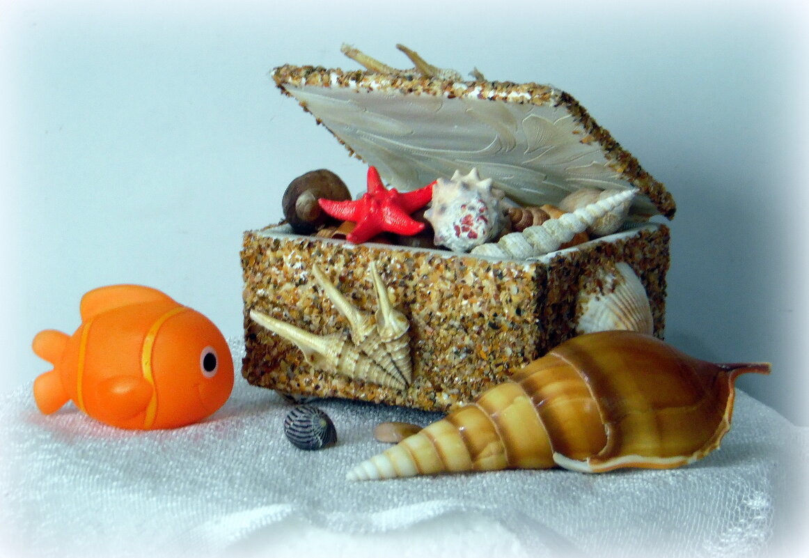 Натюрморт с ракушками. - nadyasilyuk Вознюк