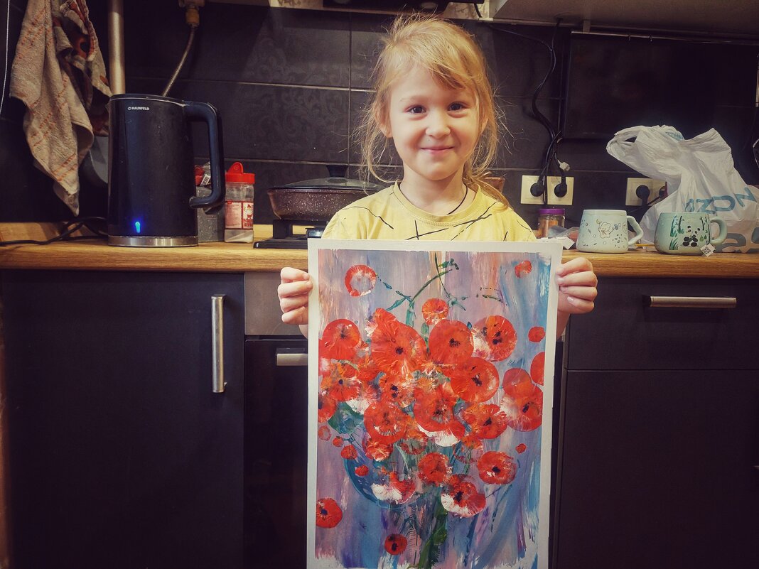 Художник результатом доволен - Артём 