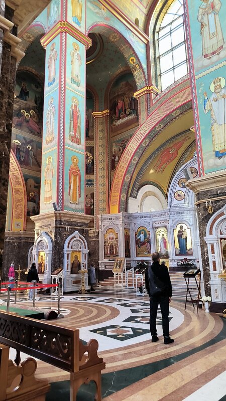 В храме Христа Спасителя. - Ольга 