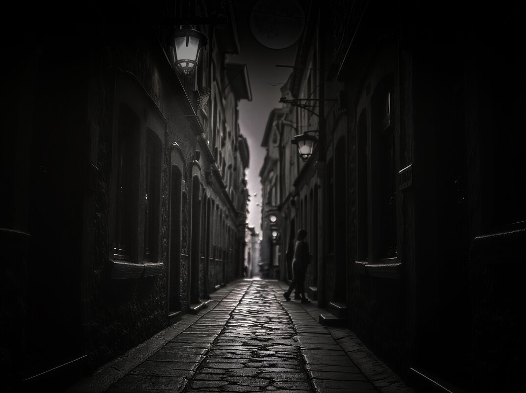 Улица  . Фонарь. - Serg _