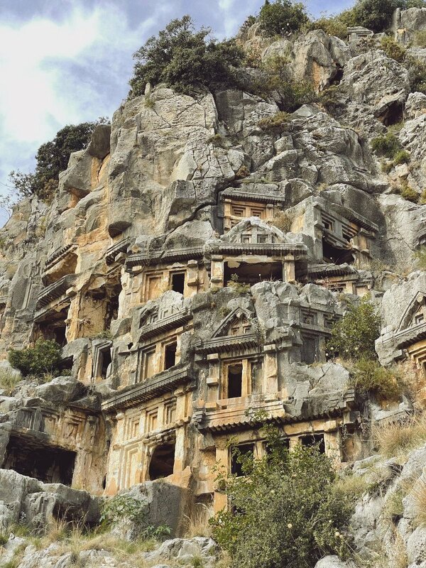 Развалины древняя Ликия - Георгиевич Развалины древняя Ликия - Георгиевич