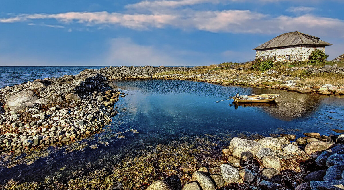 Соловки. Заяцкий остров.Первая в России каменная гавань. - Тамара Бучарская