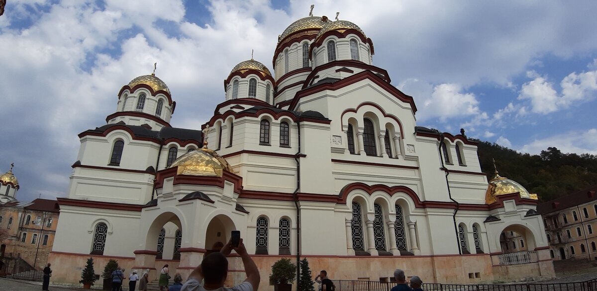 В Новоафонском монастыре - Ольга 