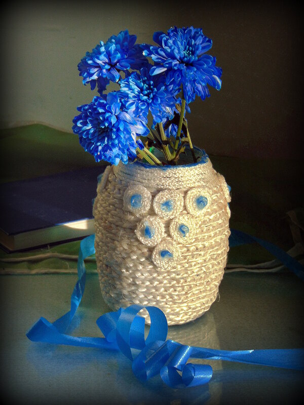 Синие цветы. - nadyasilyuk Вознюк