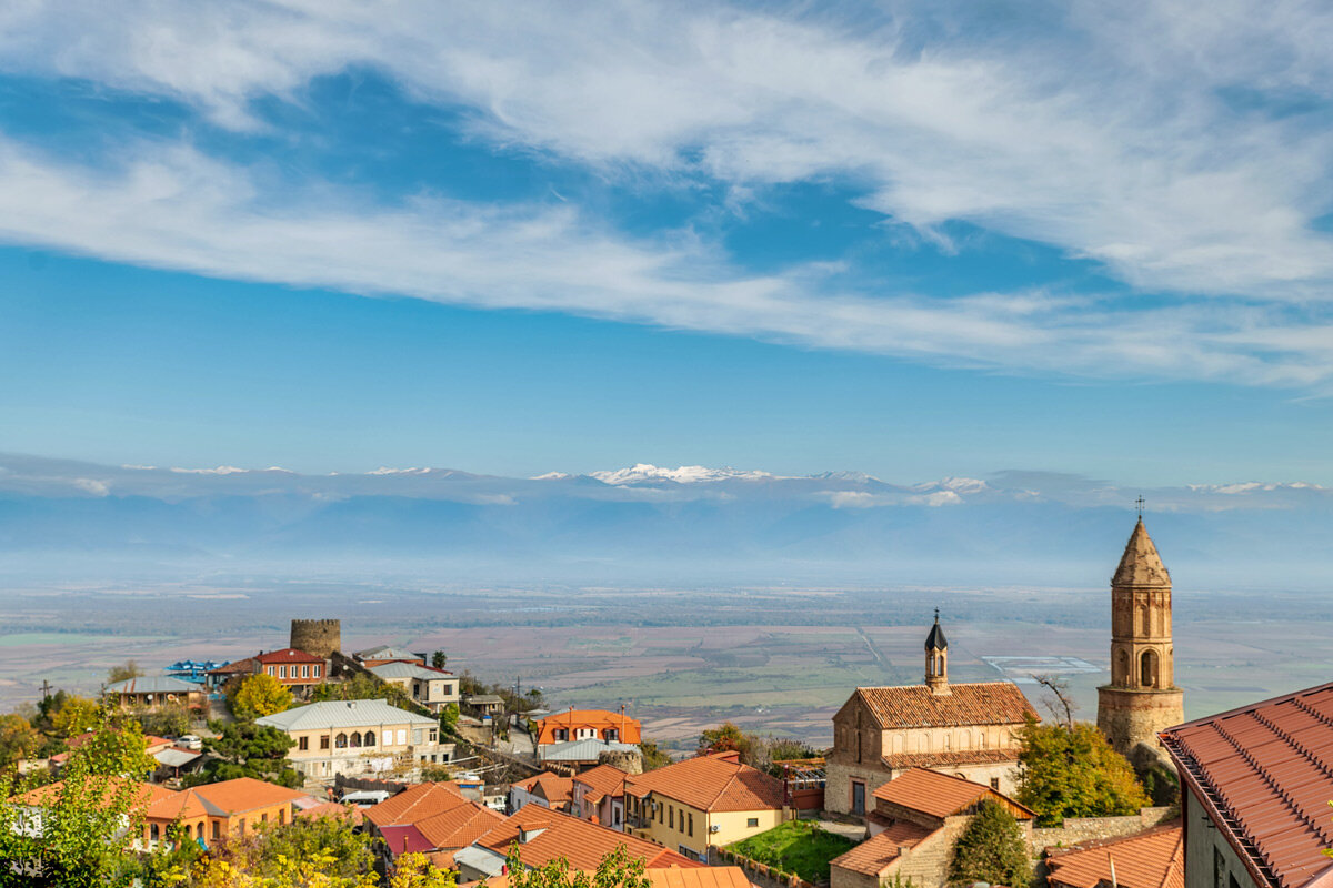 Сигнахи. Алазанская долина. Грузия. - Дина Евсеева