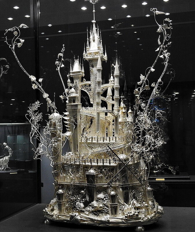 Музей живого серебра.замок из чистого серебра - ИННА ПОРОХОВА Музей живого серебра.замок из чистого серебра - ИННА ПОРОХОВА