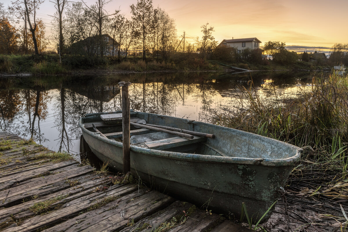 Осень в деревне - Владимир Колесников