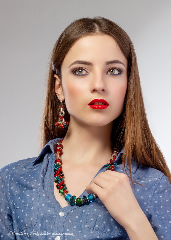 Реклама бижутерии - фотосессия - Светлана Ищенко Реклама бижутерии - фотосессия - Светлана Ищенко