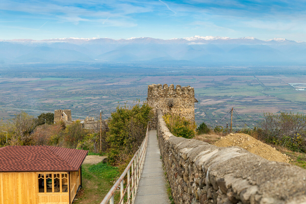Сигнахская крепость. Алазанская долина. Грузия. - Дина Евсеева