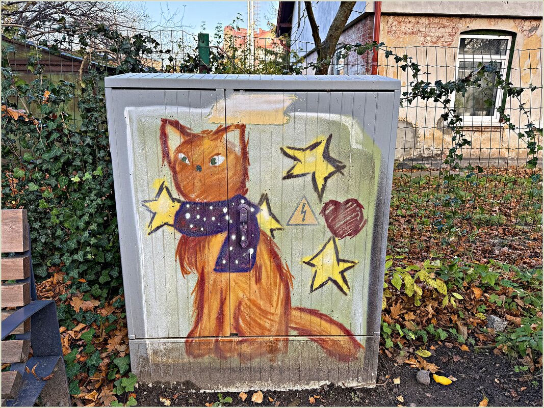 Кот на тумбе. - Валерия Комова Кот на тумбе. - Валерия Комова