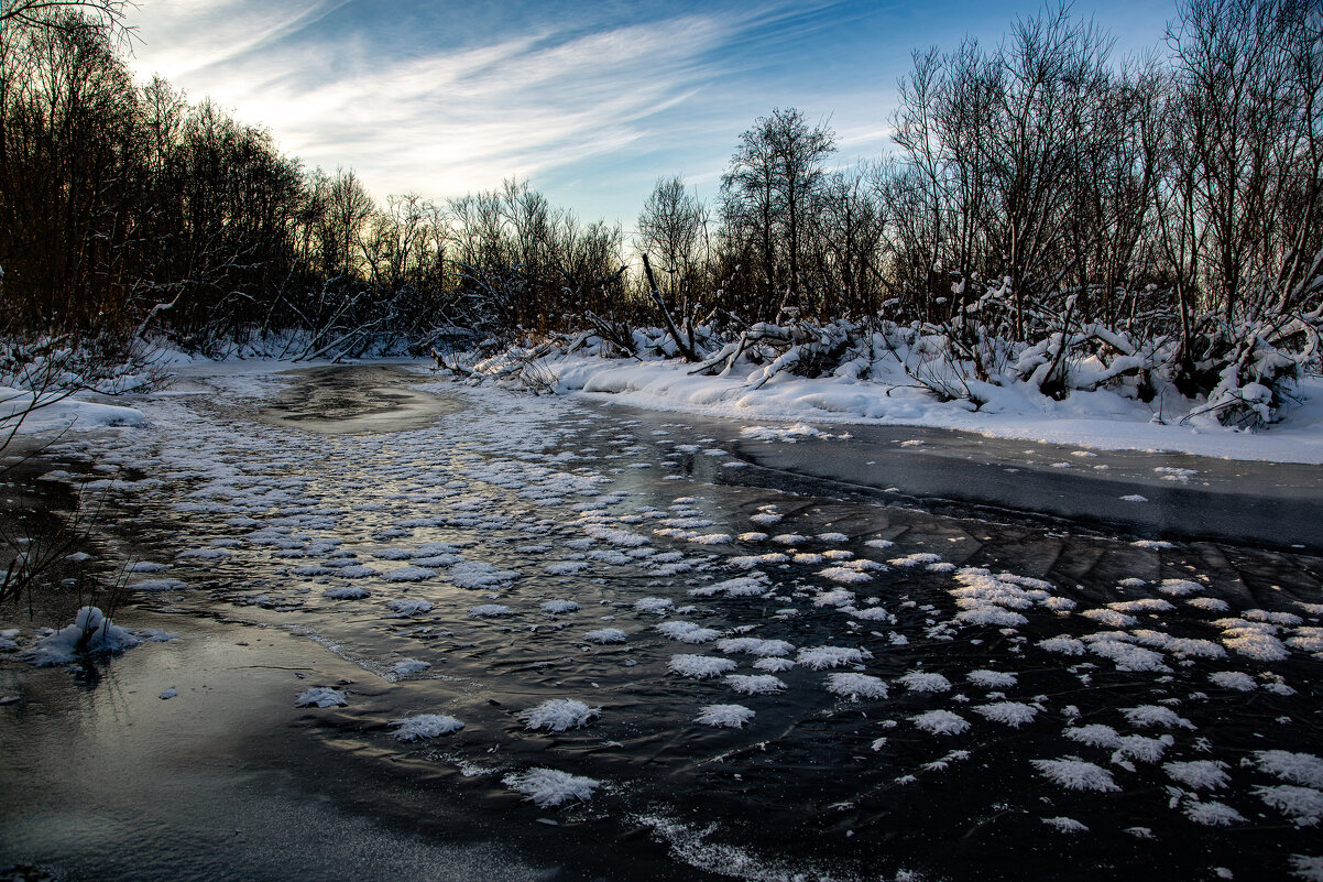 Первый лед на реке - Александр Силинский