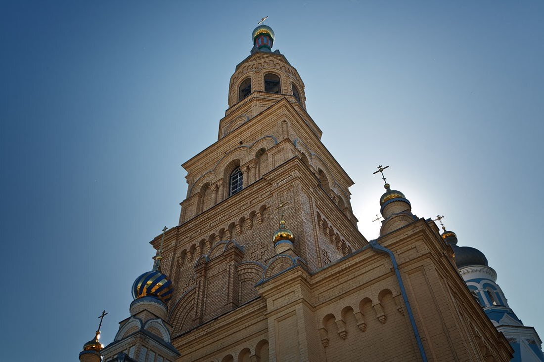 Купола собора.  Сорочинск. Оренбургская область - MILAV V