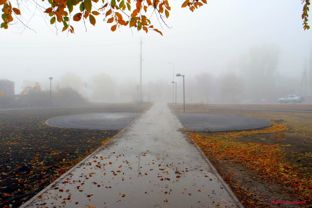 И снова вместо снега лишь туман холодный... - Андрей Заломленков