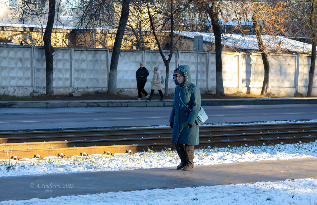 Пожилая прохожая - Александр Синдерёв