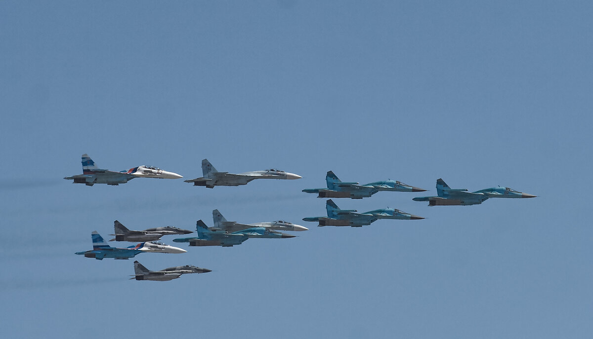 9 мая проход над Красной площадью! - Сергей Рузаев 