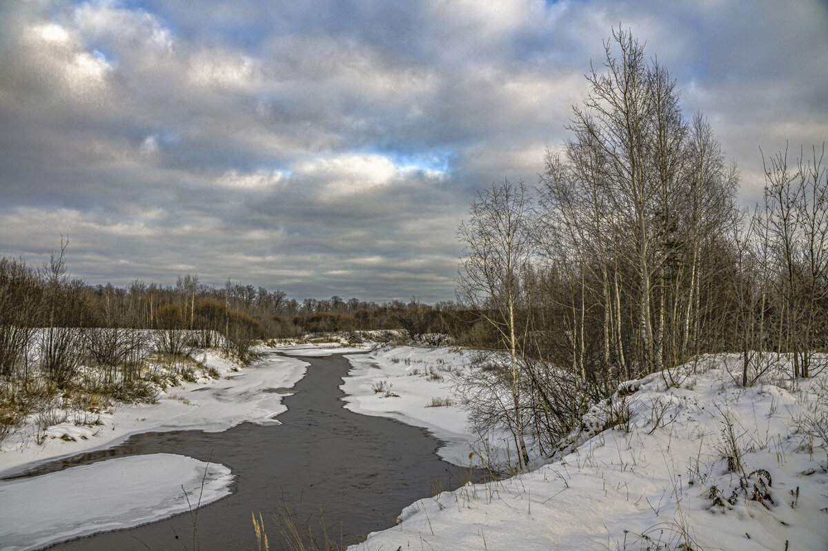 Конец осени. - Александр Иванович Шитов