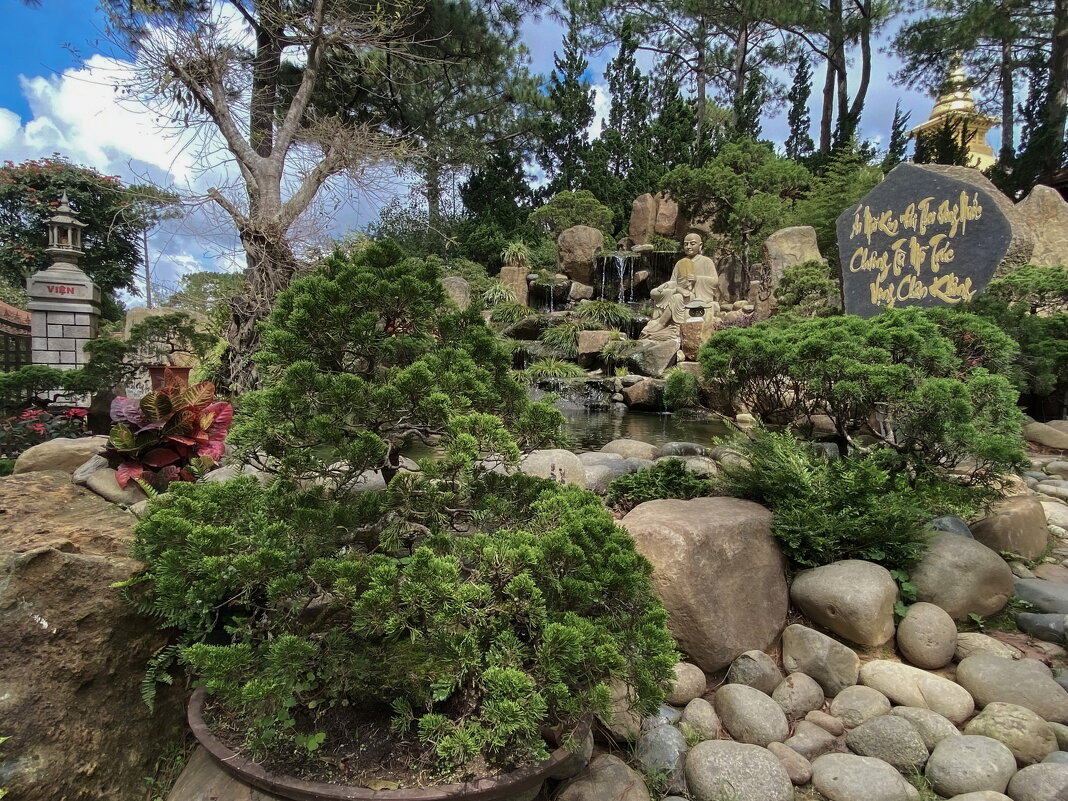 В парке монастыря Чук Лам. Далат. - Людмила Гулина