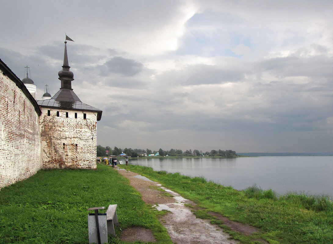 Западная стена с Хлебенной башней - Александр Ильчевский 