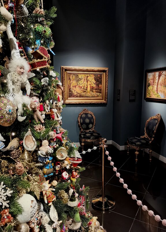 Новогодняя елка. "Центр искусств. Москва" - Любимова Ольга 