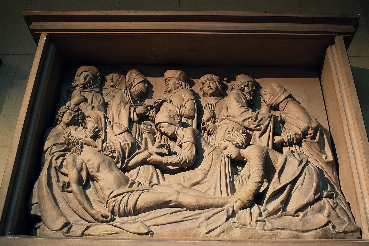 Барельеф "Оплакивание", — Адам Крафт. - Татьяна Помогалова