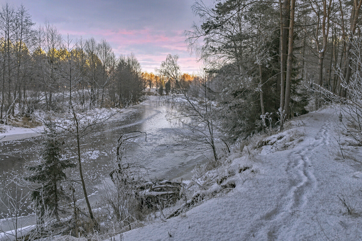 Зимний берег . - Александр Иванович Шитов