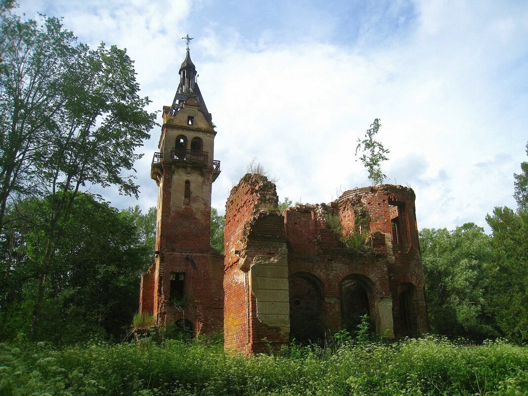 Усадьба купцов Ванюковых в деревне Каменка Солецкого района Новгородской области. - unix (Илья Утропов)