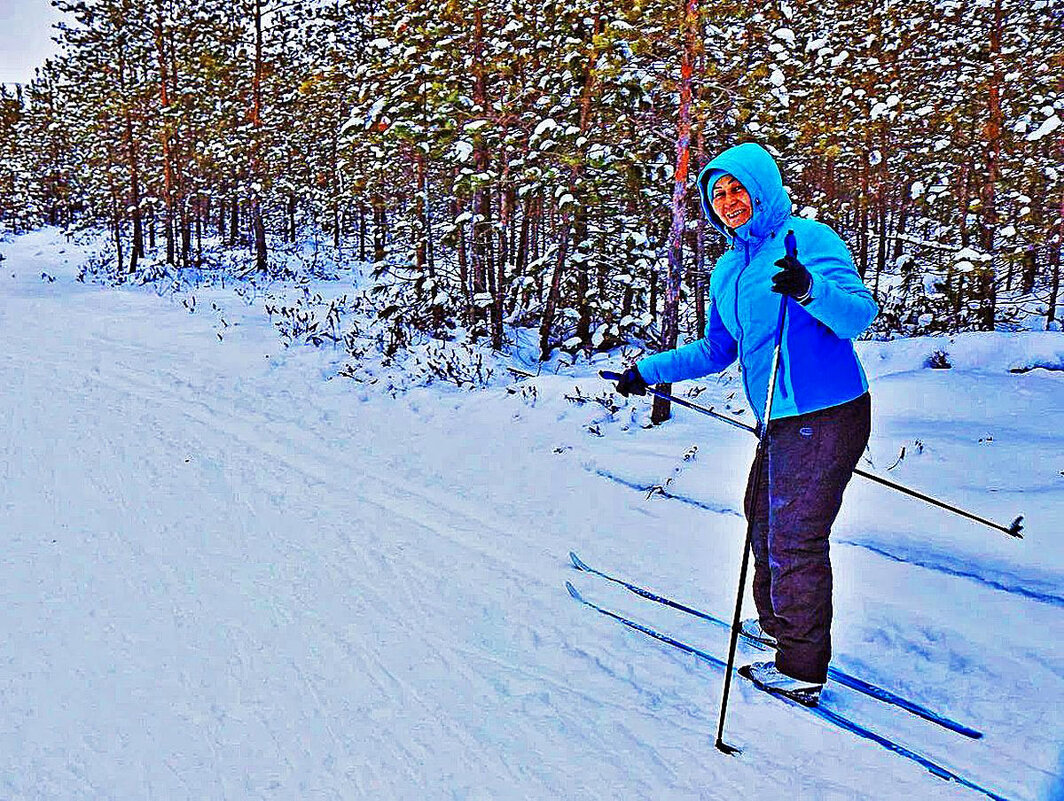 Декабрь...С лыжни - в интернет! - Владимир 