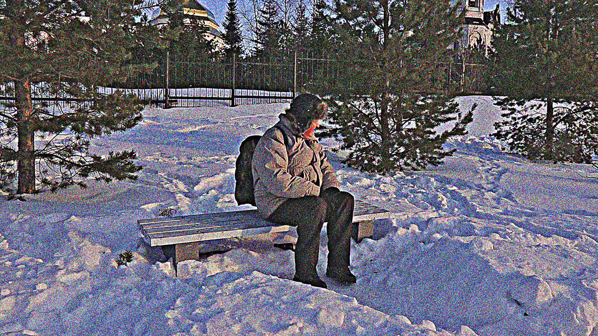 Вот и дорожу к скамейке расчистили! - Владимир 