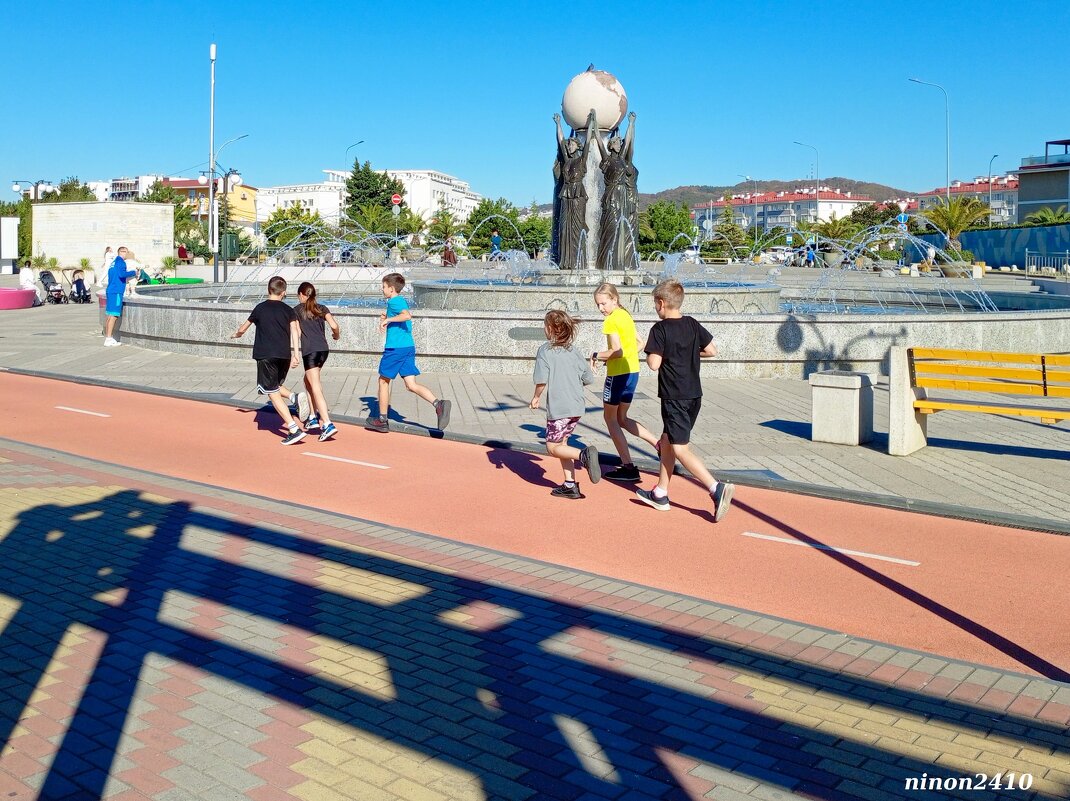 Адлер. Имеретинская (Олимпийская) набережная - Нина Бутко