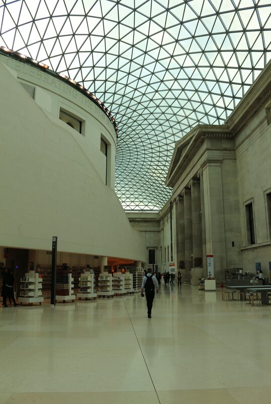 Крытый дворик Британского музея - Ольга 